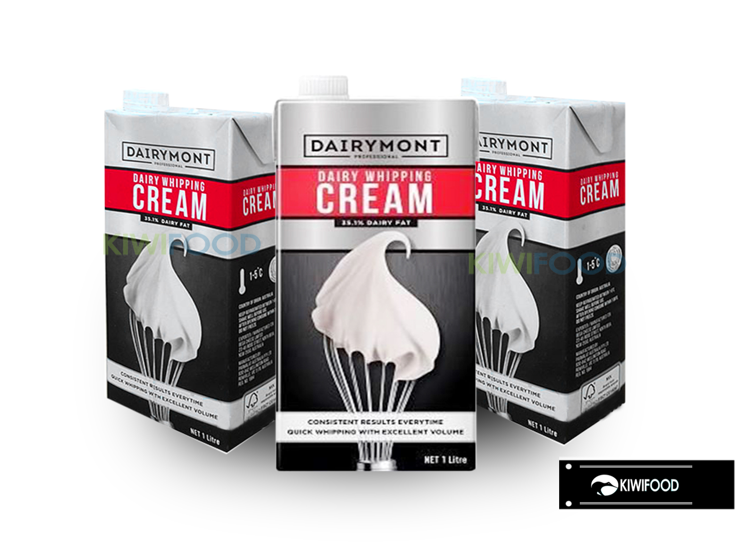 (CHỈ GIAO HÀ NỘI) Kem Whipping Cream Australia hiệu Dairymont hộp 1L