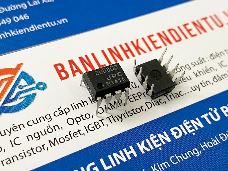 Combo 5 chiếc 2068DD, 2068D, NJM2068D, JRC 2068D IC Chuyên Dụng DIP-8