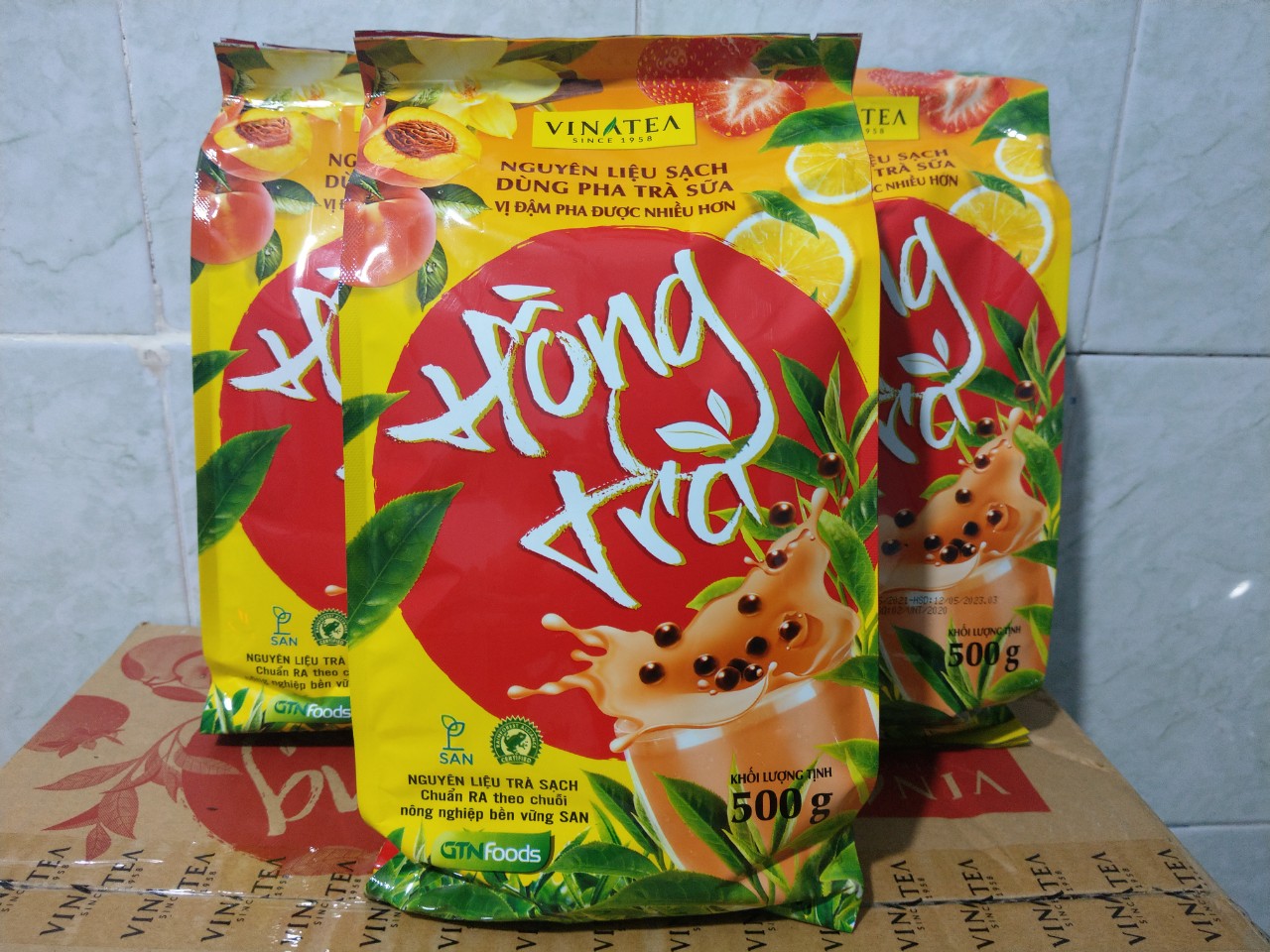[HCM]Hồng Trà Vinatea gói 500g