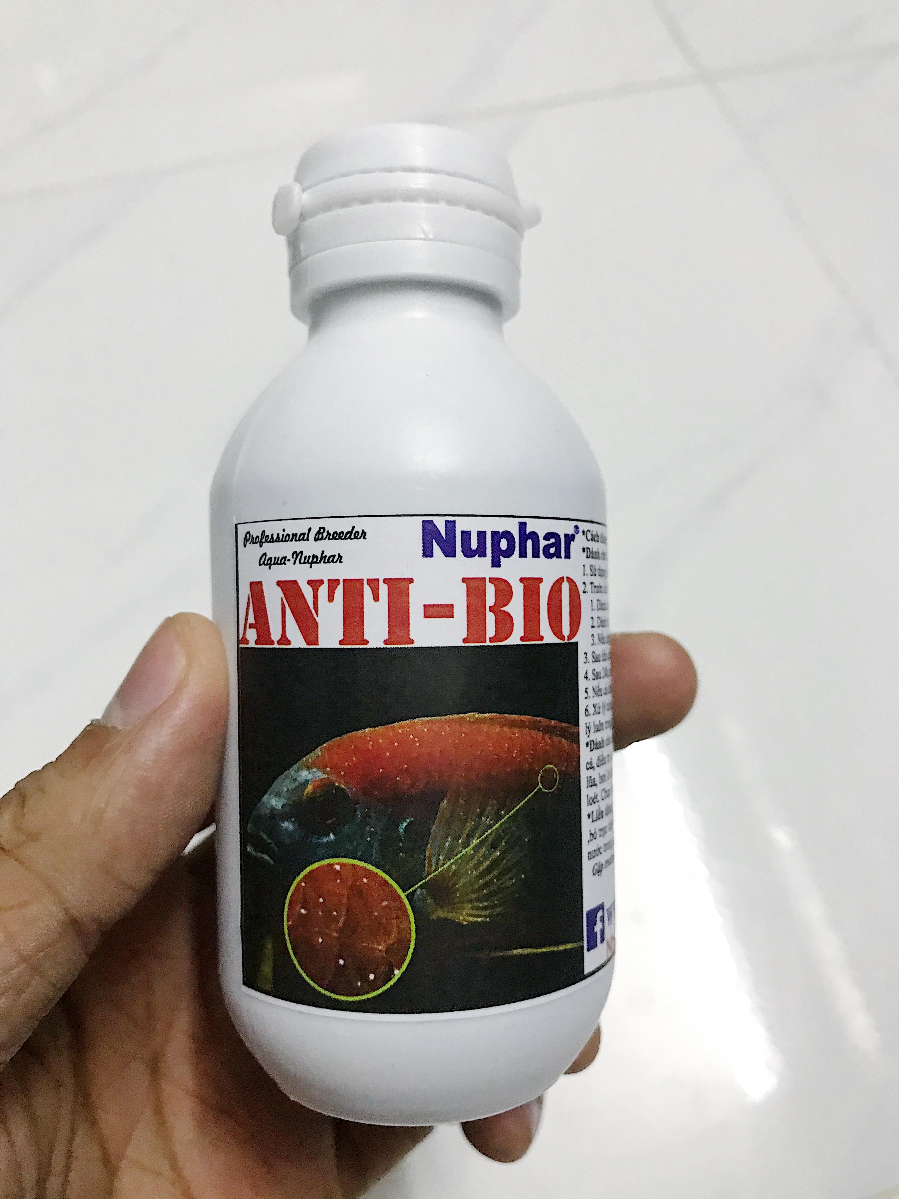 "Hoàn tiền đến 10%" NUPHAR ANTI CÁC VẤN ĐỀ HÔ NẤM - TÚM LẮC - MỤC ĐUÔI CHO CÁC LOẠI CÁ CẢNH