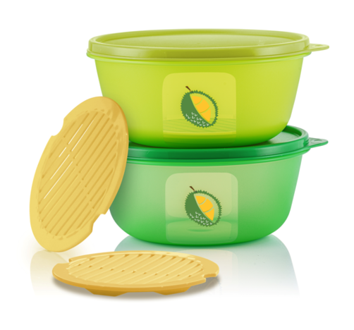 BỘ HỘP BẢO QUẢN THỰC PHẨM DURIAN KEEPER TUPPERWARE (SET 2 HỘP)