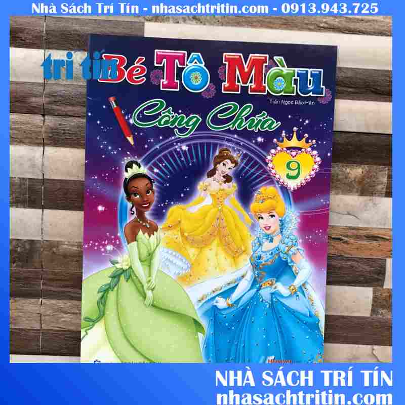 TÔ MÀU CÔNG CHÚA BỘ 10 CUỐN