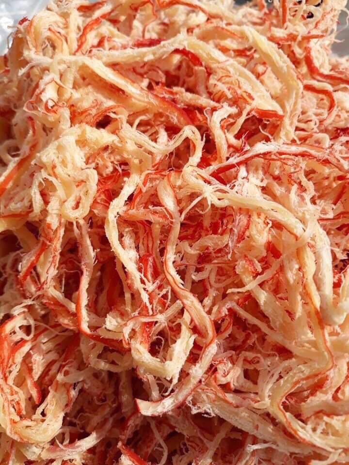 MỰC XÉ SỢI HẤP NƯỚC CỐT DỪA - MỖI HŨ 150G