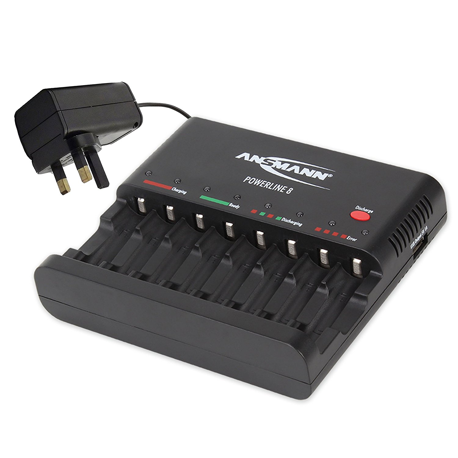 Bộ Sạc Ansmann 8 pin