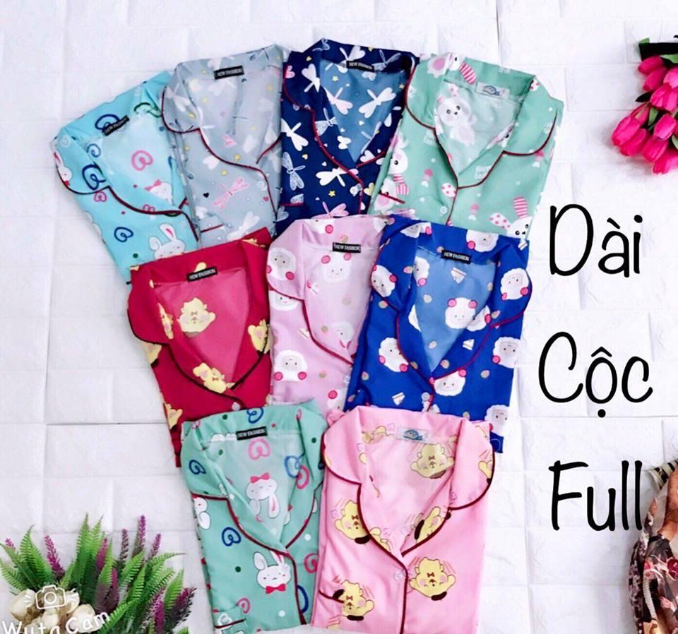 Bộ pijama nữ quần dài kate Thái cao cấp