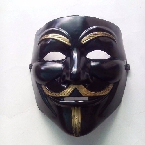 Mặt Nạ Hóa Trang Hacker màu đen