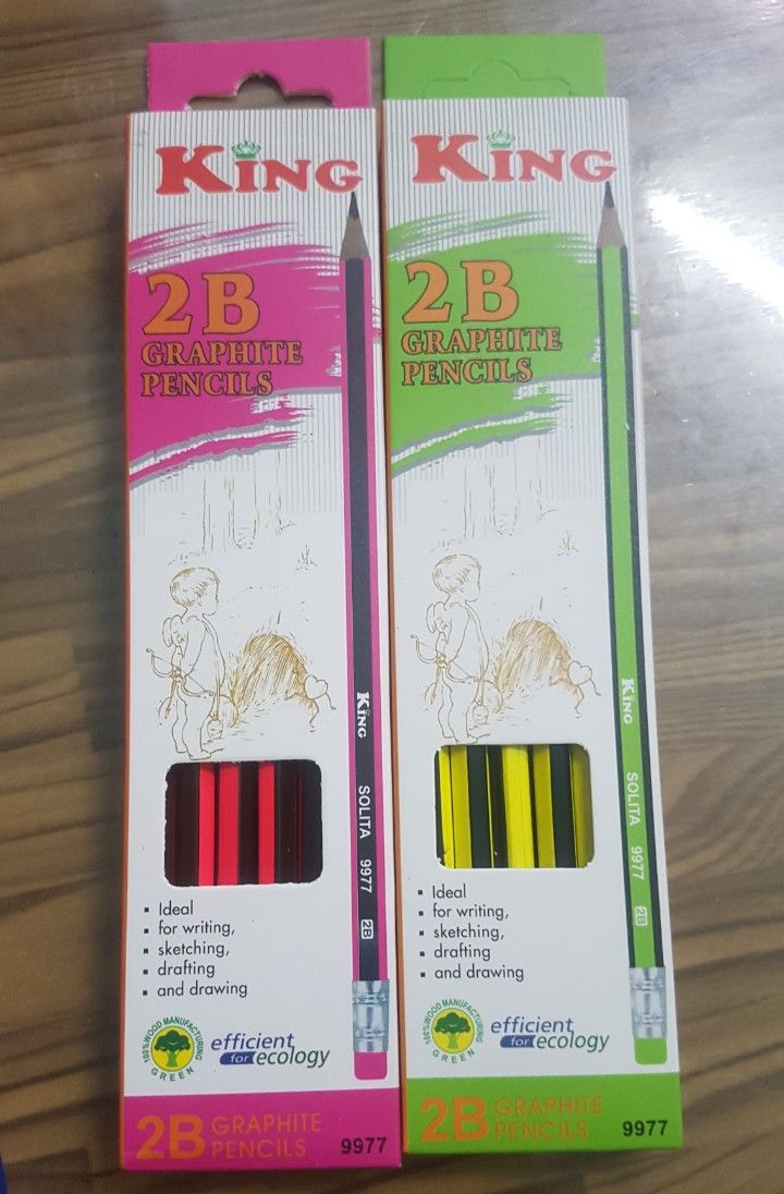 [HCM]Hộp 12 cây bút chì gỗ xọc