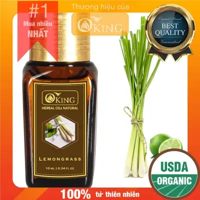 [HCM]Tinh dầu Sả chanh nguyên chất (Lemongrass) 10ml