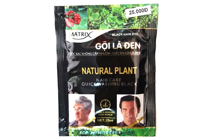Dầu gội Matrix Gội Là Đen