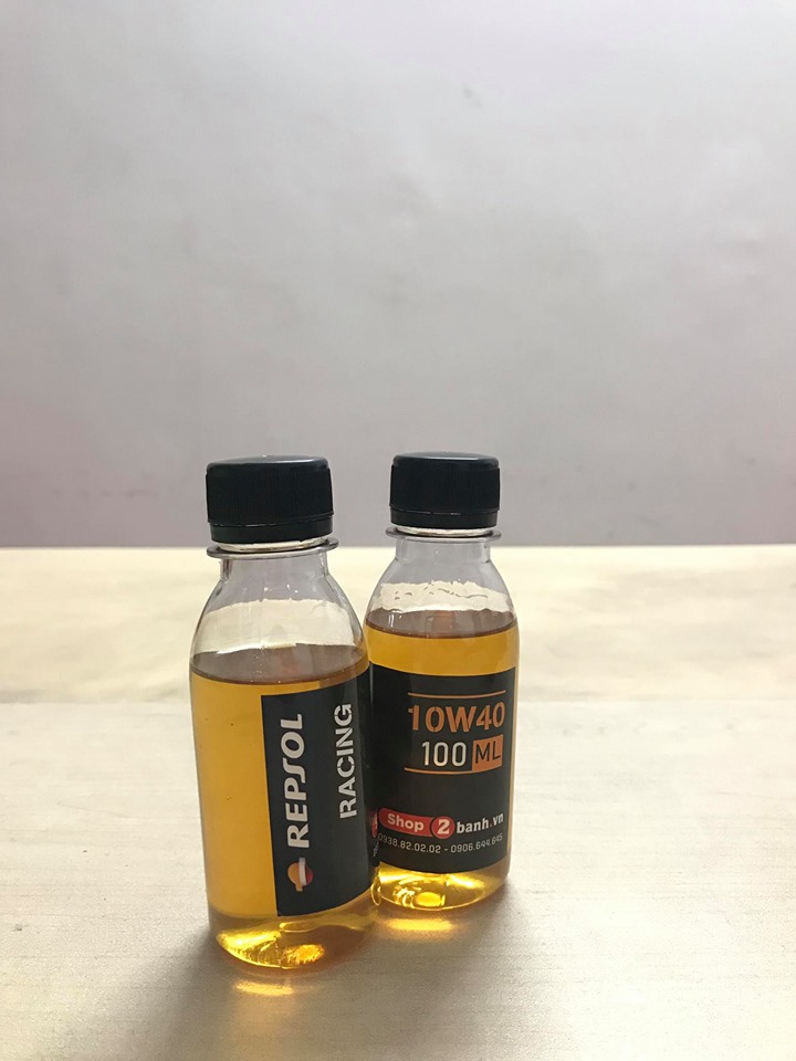 Nhớt Repsol Racing 10W40 chiết lẻ 100ml