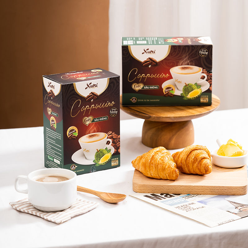 Cà Phê Capuchino Sầu Riêng