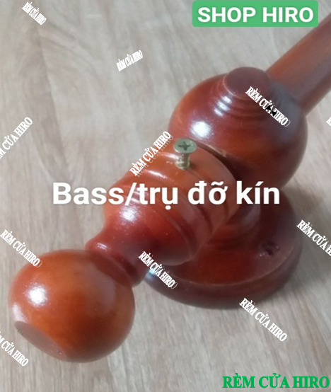 pát đỡ trụ đỡ thanh treo rèm cửa màn cửa gỗ thông