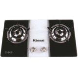 [HCM][Trả góp 0%]Bếp ga âm Rinnai RVB-2BGW (Đen)