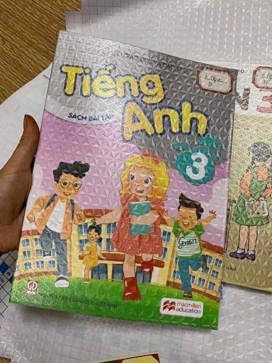 Set 10 Decal bọc sách vở cho bé