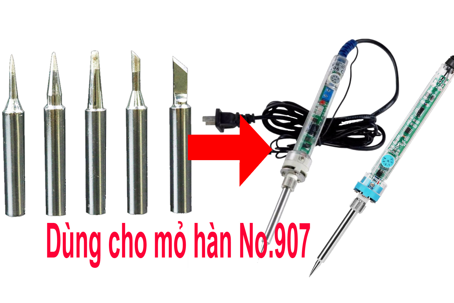 Mũi Hàn 907 (Dùng Cho Tay Hàn No.907)