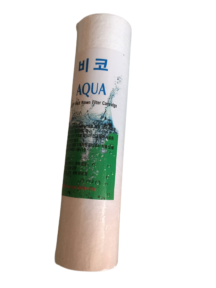 Bộ lọc nước thô 2 cấp 10inch ( đầy đủ bộ lọc và tay mở )