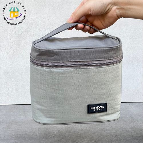 Bộ hộp cơm giữ nhiệt 5 món Kaiyo (4 hộp + 1 túi) - 1200ML