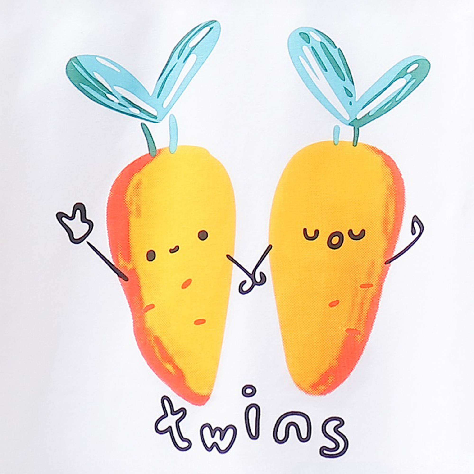 Bộ lửng bé gái củ cà rốt