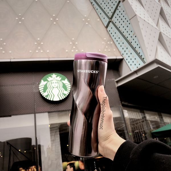 [HCM]Ly Giữ Nhiệt Starbucks Góc Cạnh B257