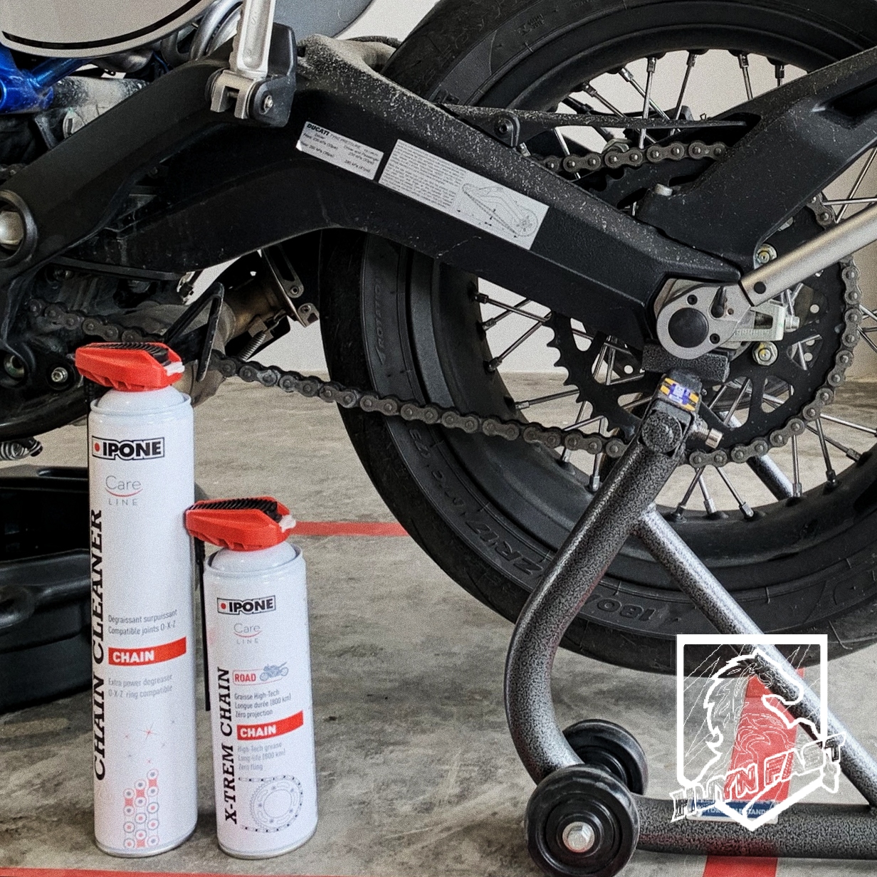 Chai Vệ Sinh Sên IPONE CHAIN CLEANER 750ml