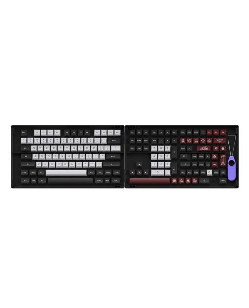 AKKO Keycap set – Dracula Castle (PBT Double-Shot/ASA profile/198 nút)