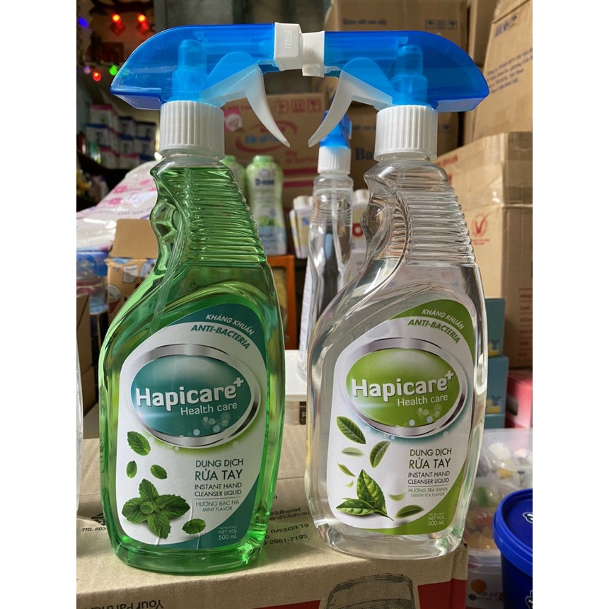 Dung Dịch Xịt Sát Khuẩn Hapicare Dễ Sử Dụng 500ml