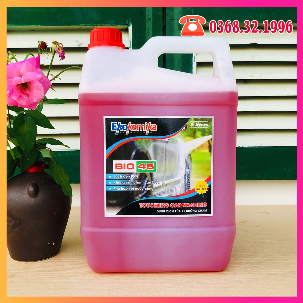 Nước rửa xe không chạm Bio45 - 5L