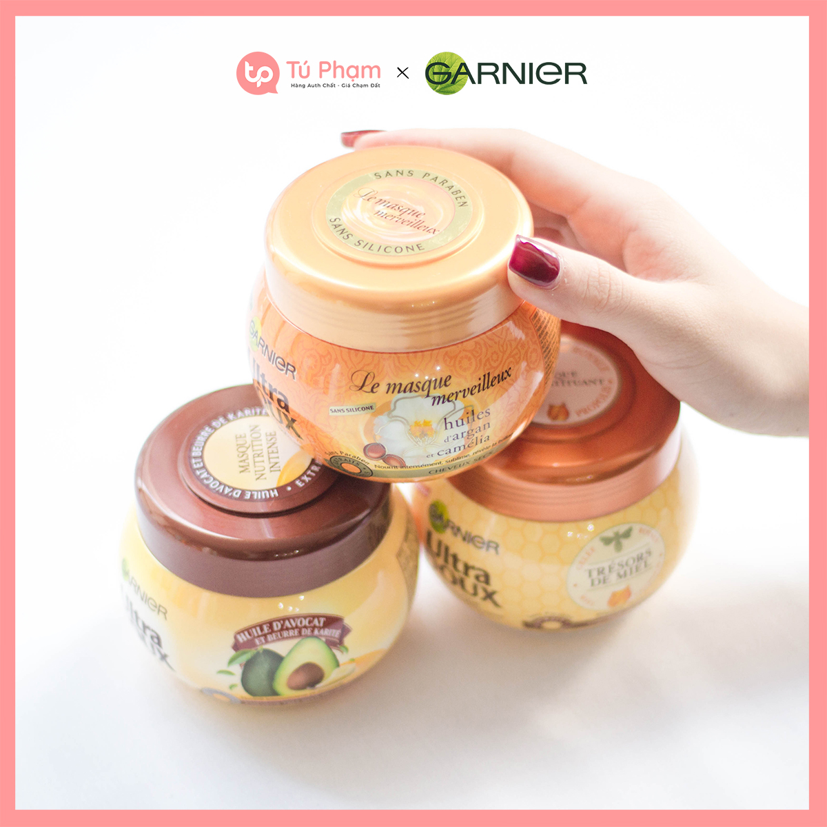 Kem Ủ Tóc Garnier Ultra Doux