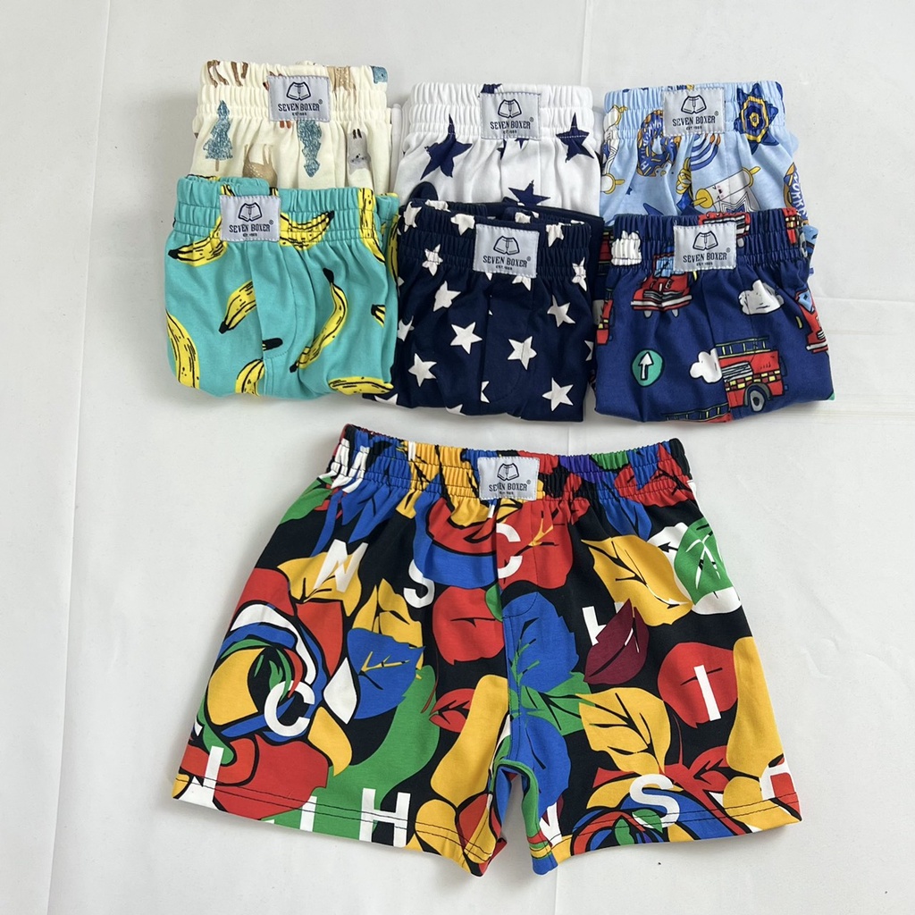 Quần đùi trẻ em SEVEN chất thun cotton