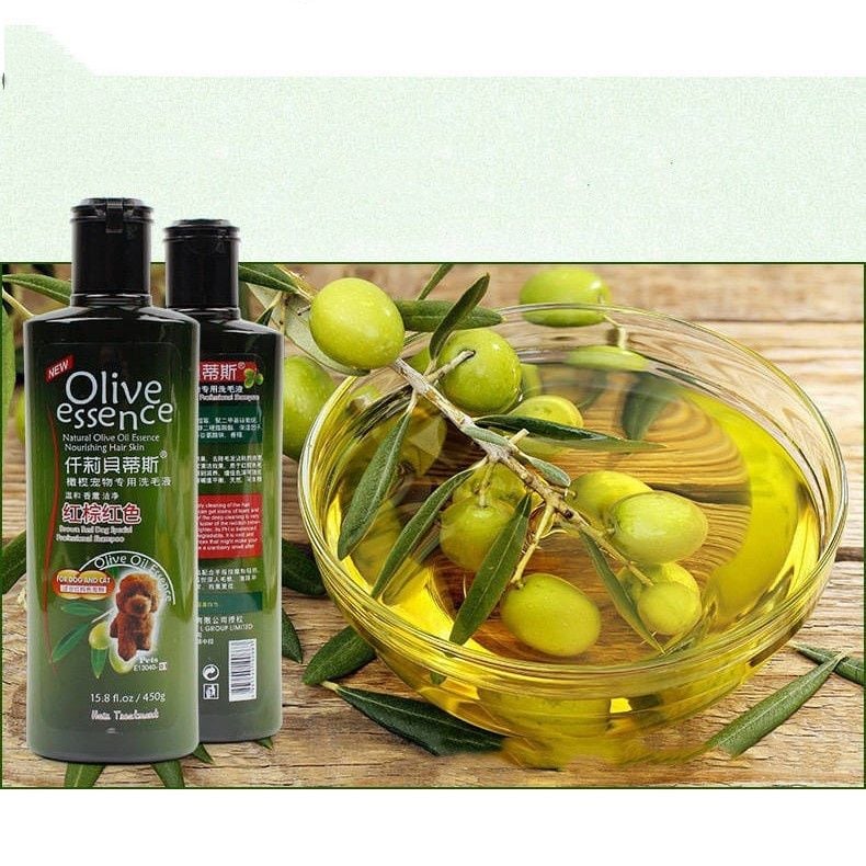 Sữa tắm cho chó mèo Olive Essence 450g