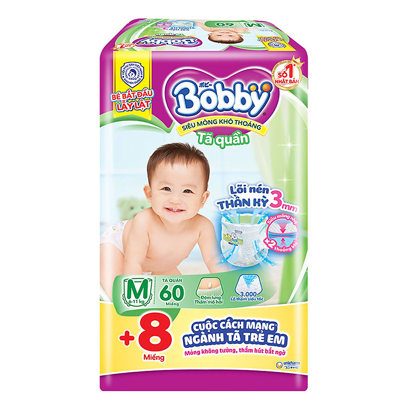 Tã quần bobby m60 và m76