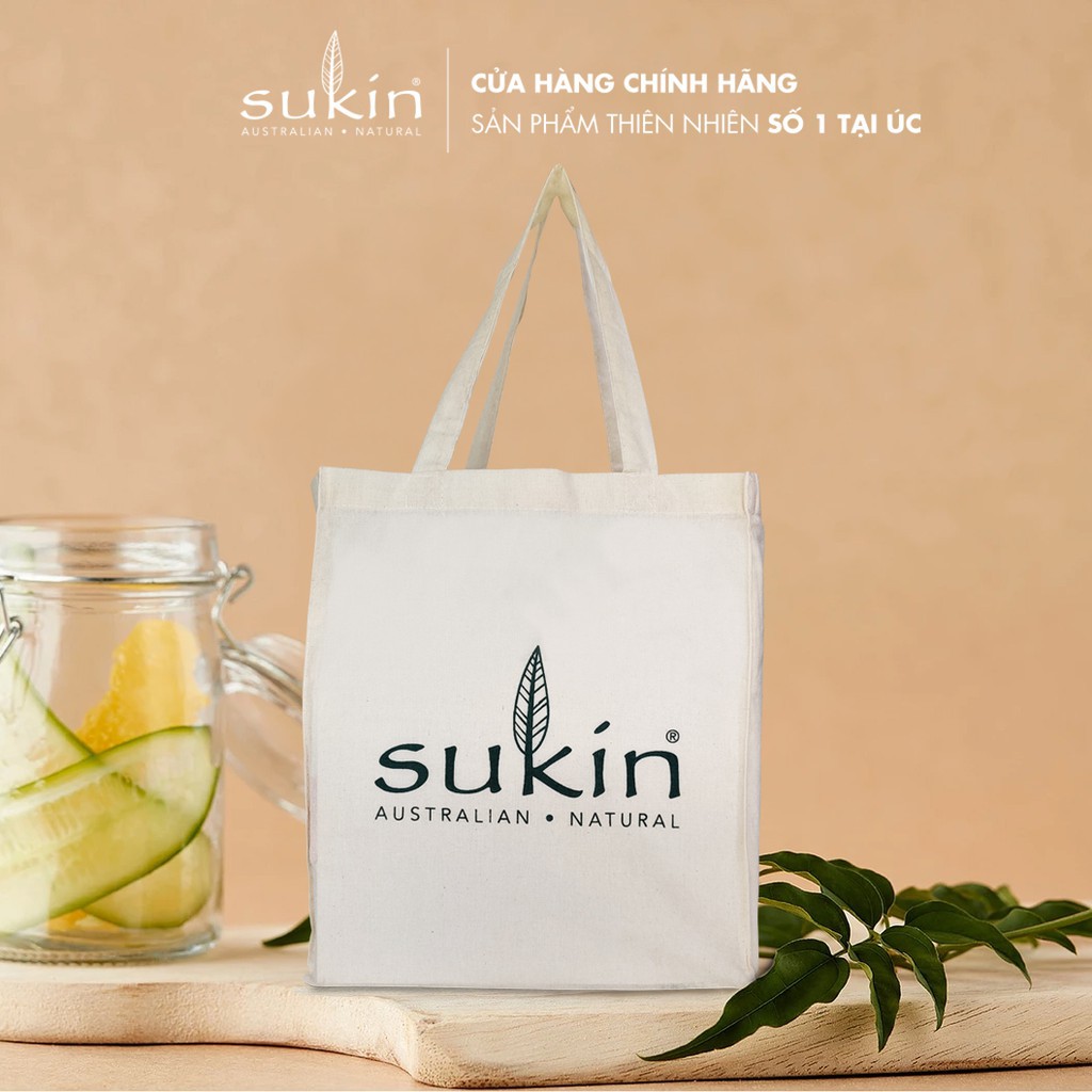 [HB GIFT] Túi Vải Tiện Lợi Sukin Branded Tote Bag
