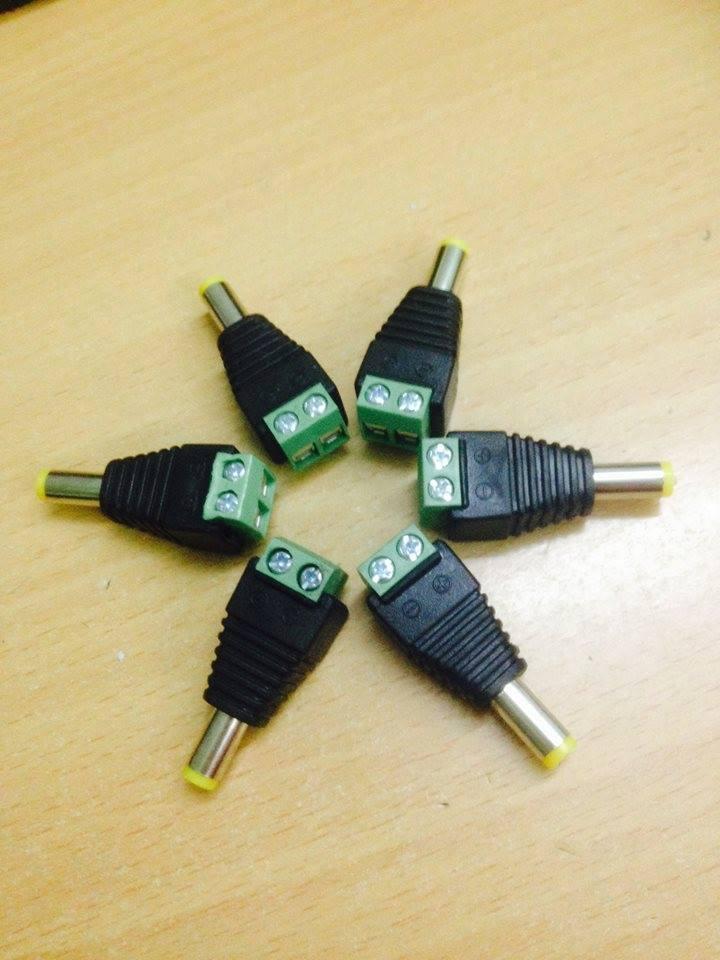 Jack nguồn DC  đực vặn vít hộp 10 cái