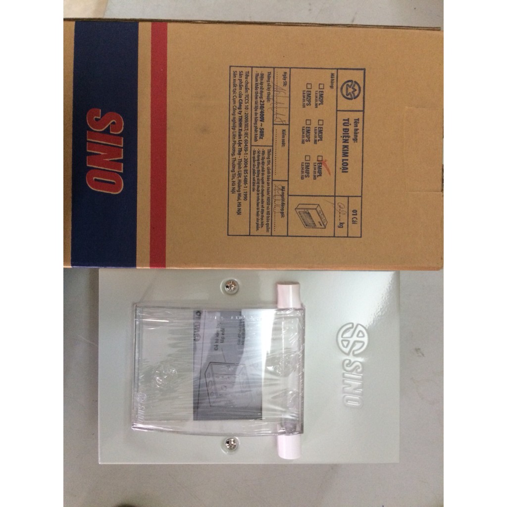 Tủ Điện Vỏ Kim Loại Sino 4EMPL - Chứa 4 Module