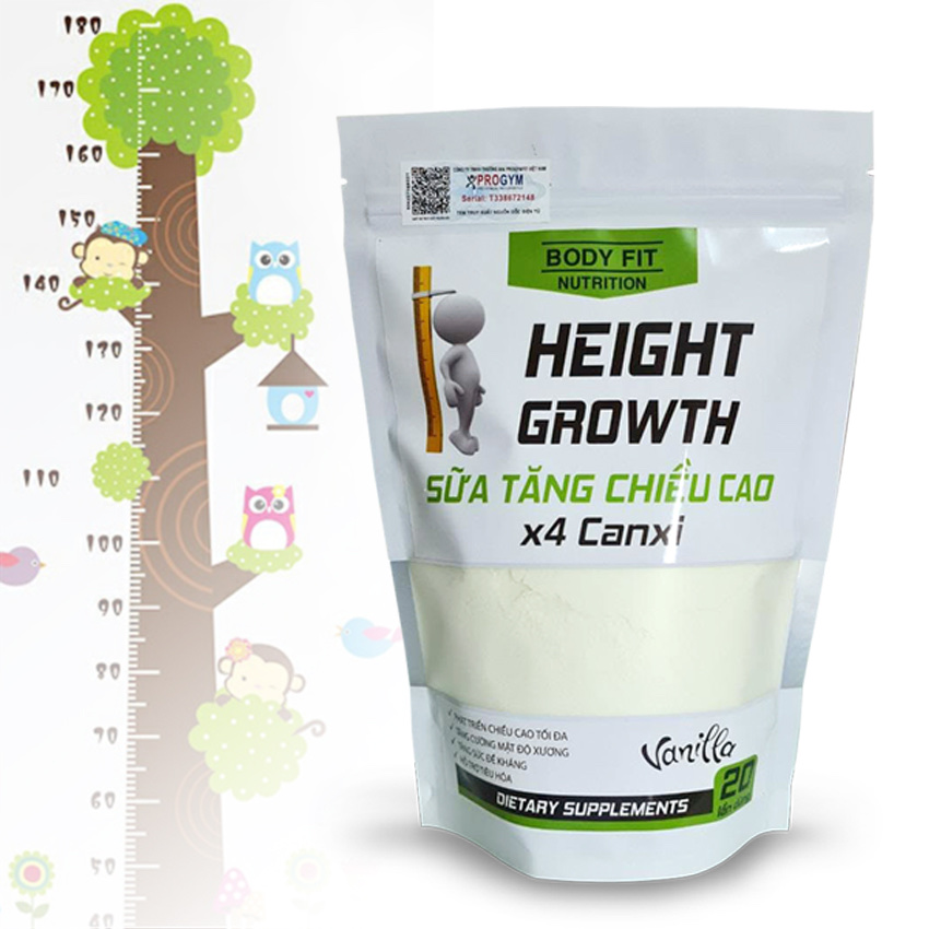 Sữa Tăng Chiều Cao Gấp 4 Lần Canxi HEIGHT GROWTH