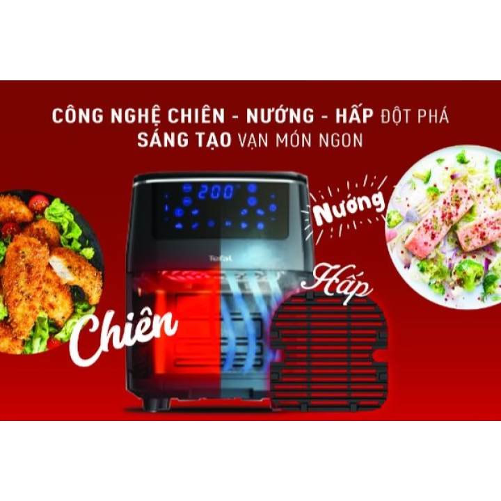 Nồi chiên không dầu hơi nước Tefal 3in1 FW201815 - 6.5L - Điện tử - Hình ảnh 8