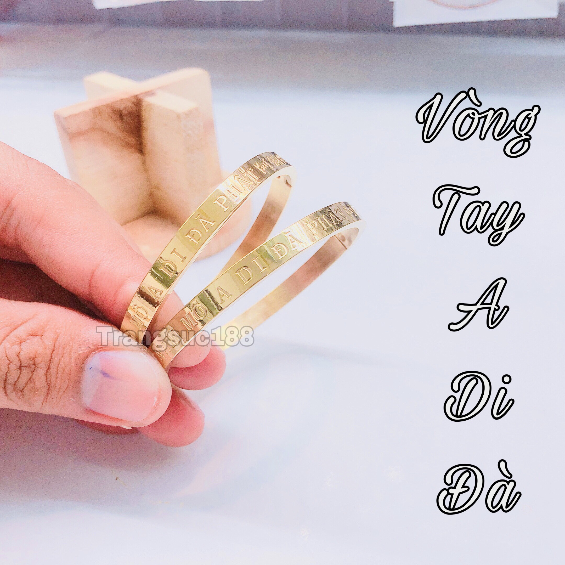 [HCM]Vòng Tay Titan Nam Mô A Di Đà Phật