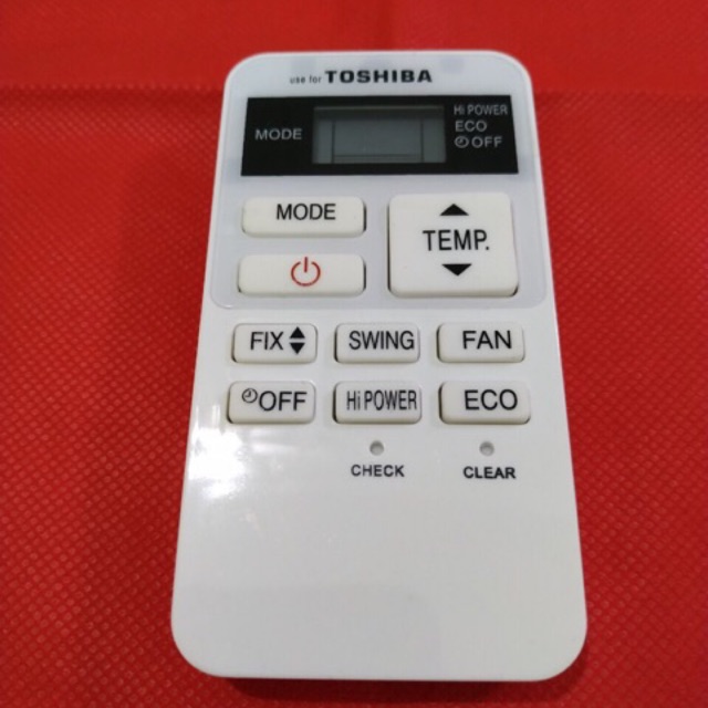 Remote điều khiển máy lạnh điều hoà toshiba inverter nhỏ