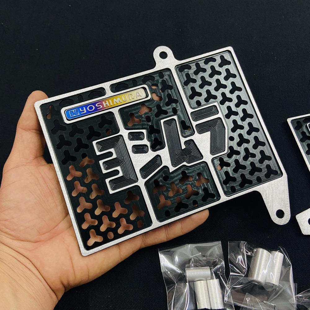 [HCM][JAPAN] CHE KÉT NƯỚCBẢO VỆ KÉT NƯỚC KIỂU NHẬT BẢN YOSHIMURA CHO XE WINNERSONIC CAO CẤP (MÀU ĐEN)