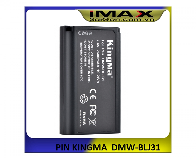 Pin máy ảnh Kingma cho DMW-BLJ31