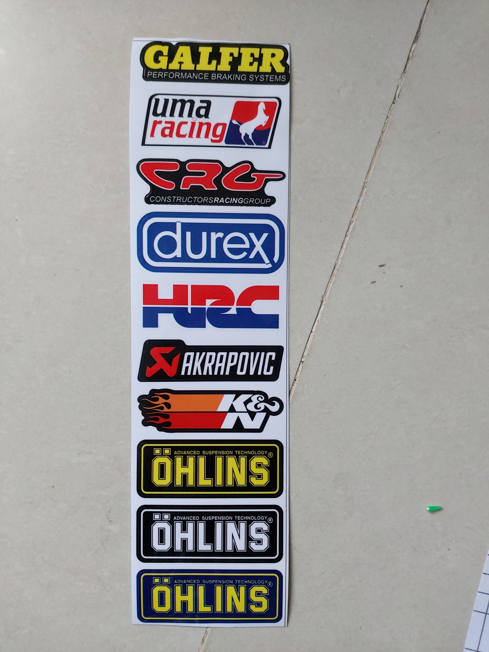 Combo logo trang trí xe máy đủ loại