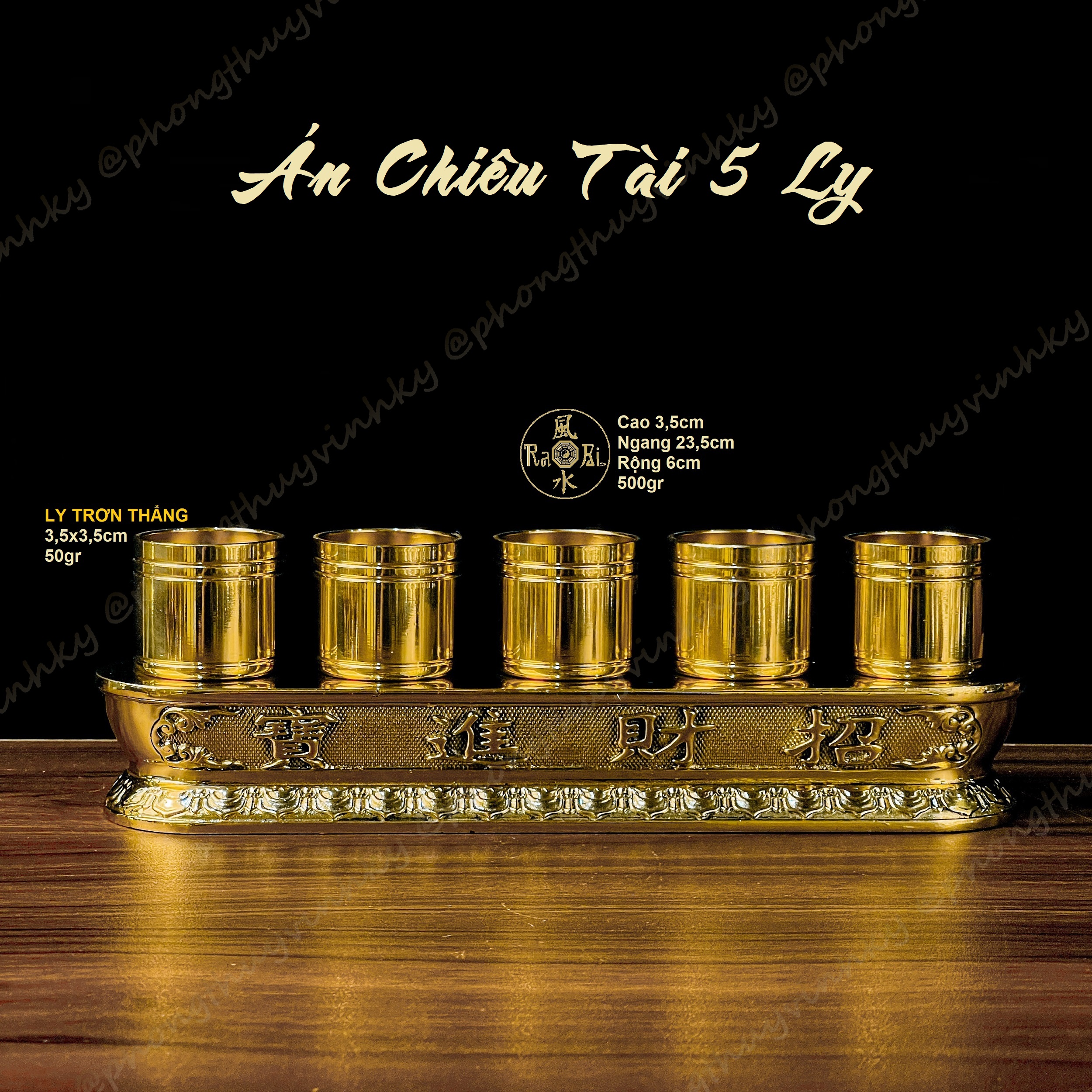5 Heads-Tai Tan lotus leaf water project-quality of Vinh Tien copper ceremony