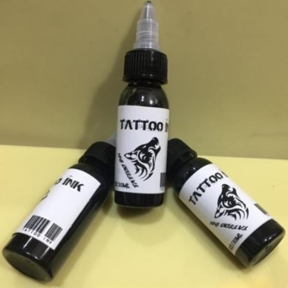 Mực tập xăm Black Tattoo Ink 30ml