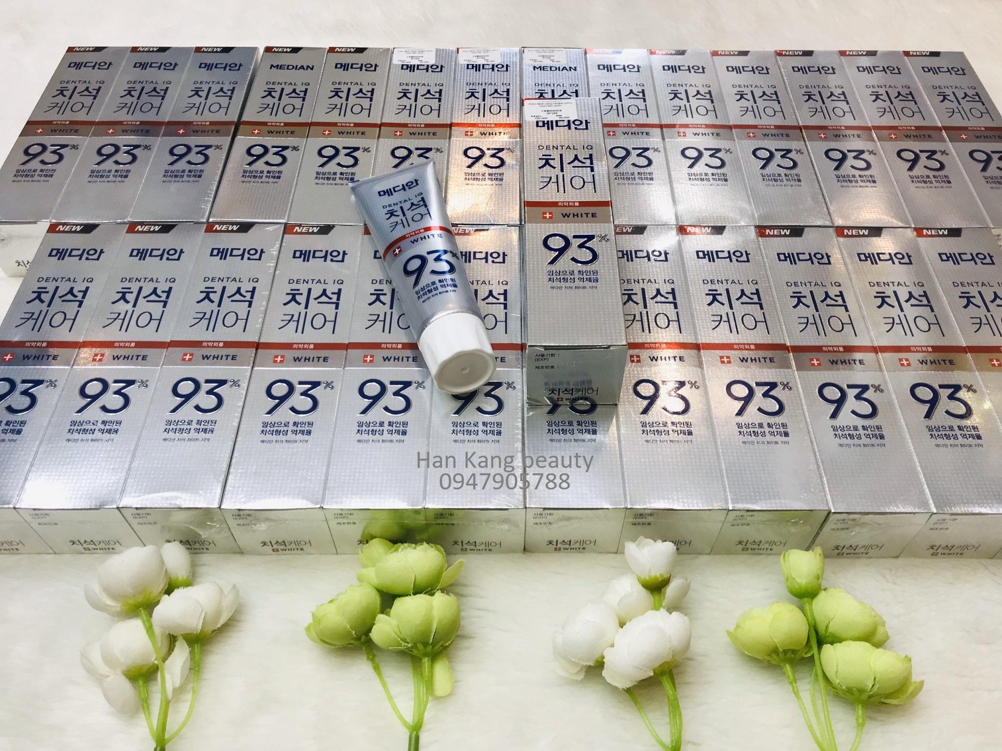 Kem đánh răng median 93% new 120g