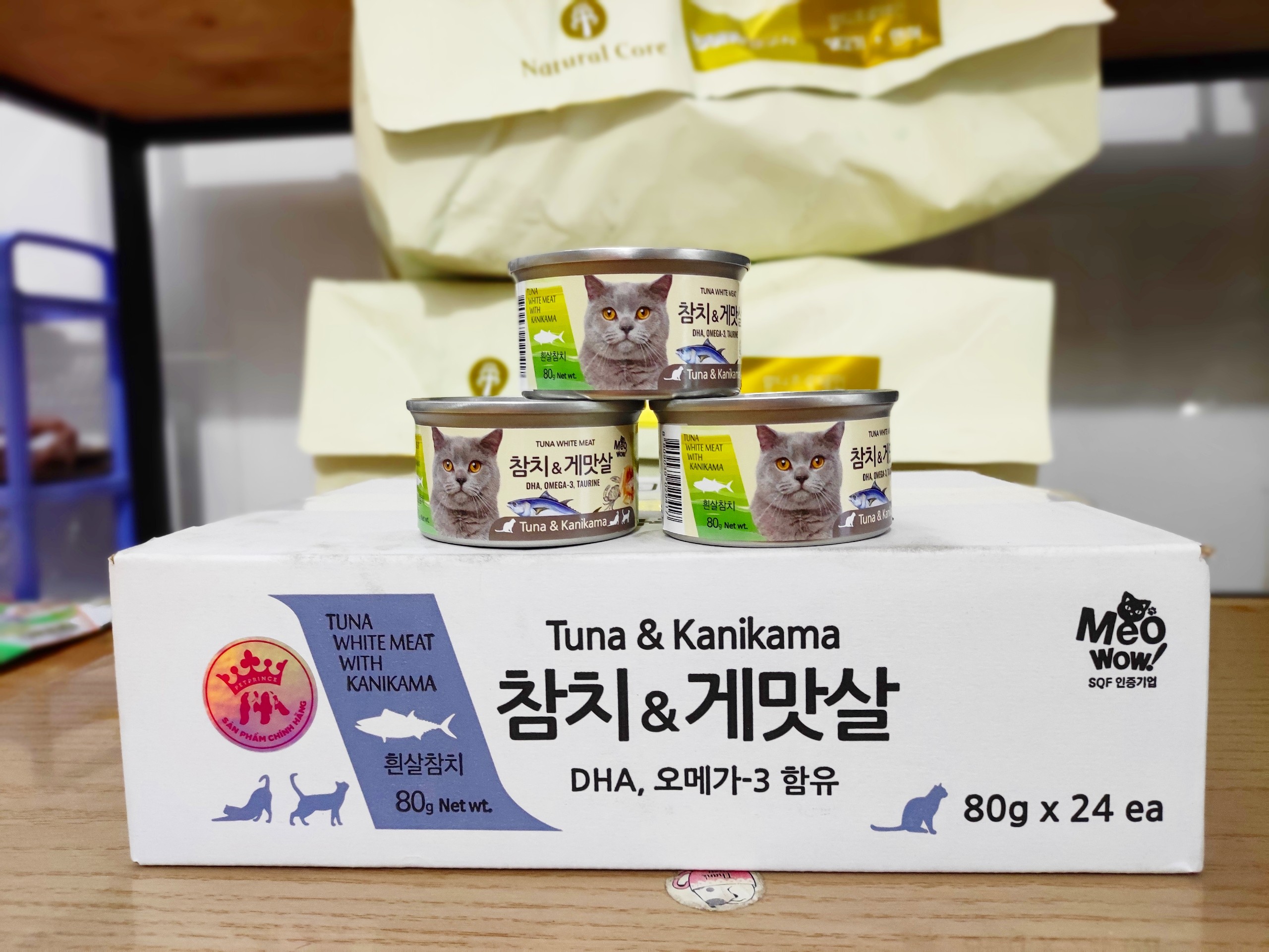 [Hoàn Tiền 10%] Pate Meowow cho mèo đủ vị thùng 24 lon 80g