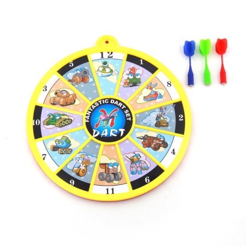 Bảng phi tiêu nam châm size 30cm kèm 3 tiêu Shop Huy Toy Kids