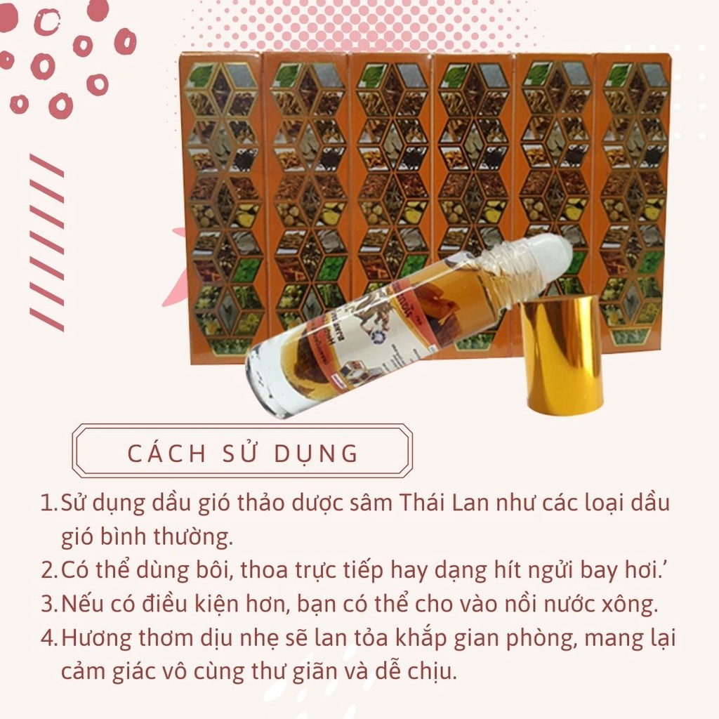 Dầu Lăn 26 Vị Thảo Dược OTOP 8ml Thái Lan