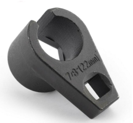 Cảo vam tháo lắp mở cảm biến oxy thiết bị tuýp cờ lê vòng hở khóa 22mm 7/8 3/8 xe hơi ô tô