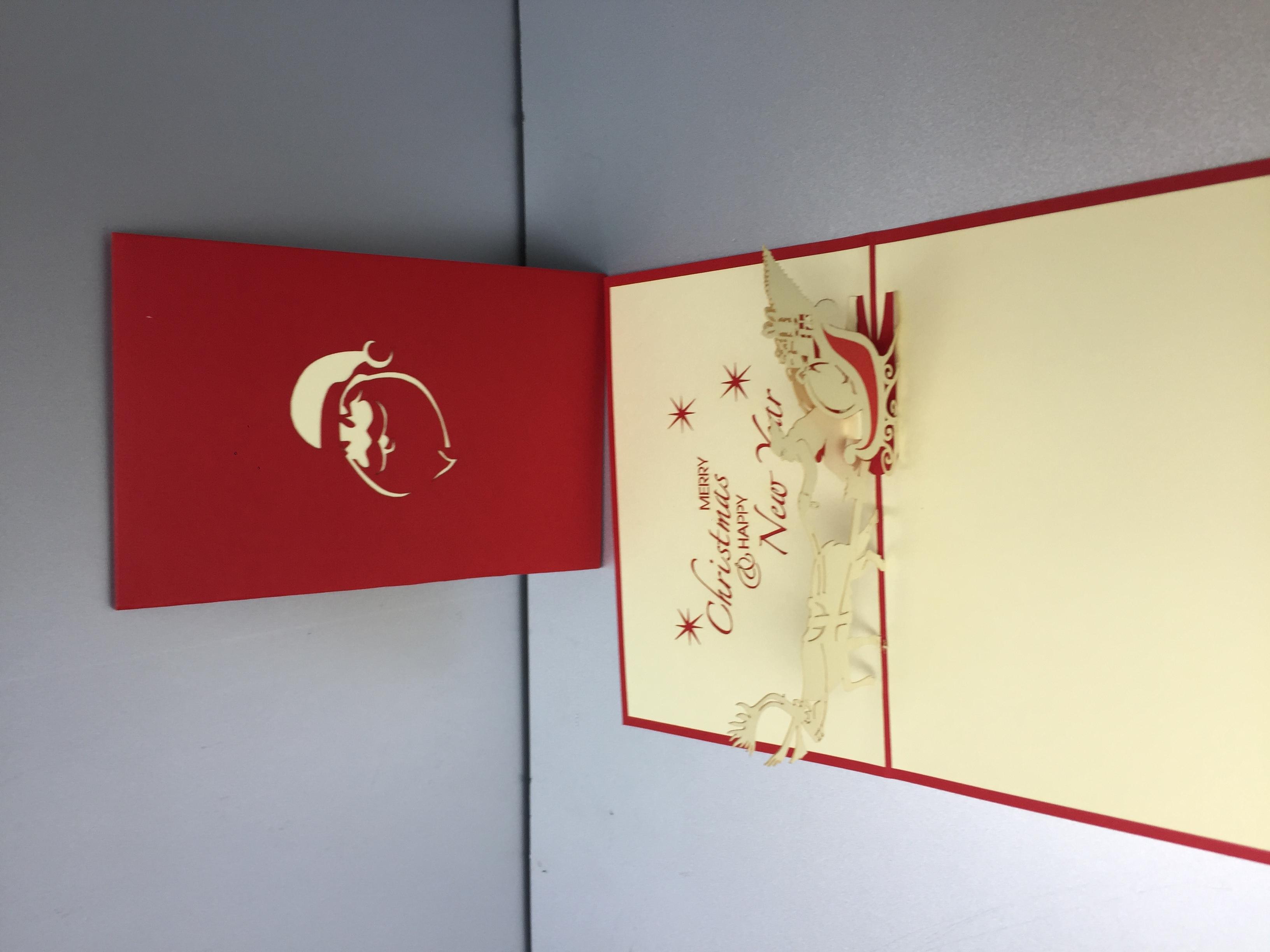 Santa 9 - Noel - 3D Card