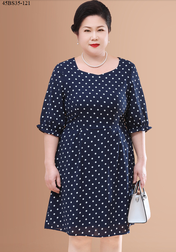 ĐẦM TRUNG NIÊN CHẤM BI BIGSIZE